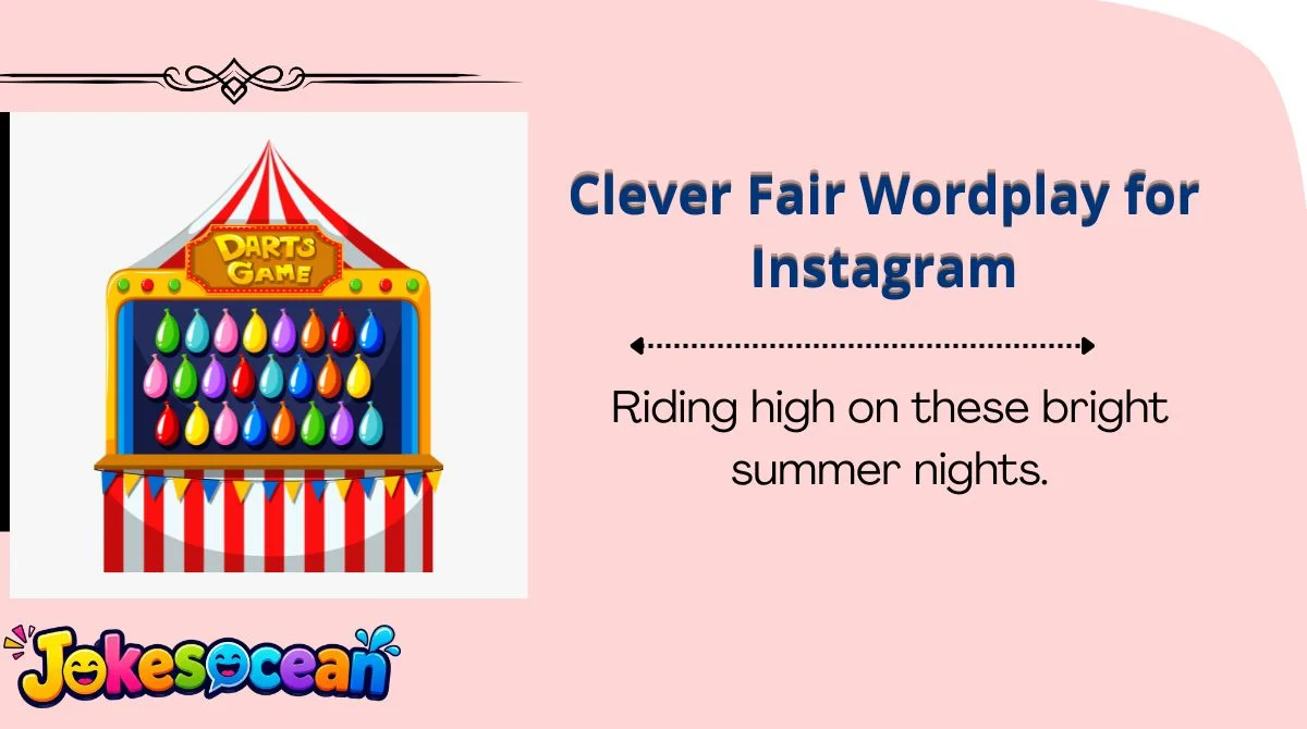 Clever Fair Wordplay for Instagram