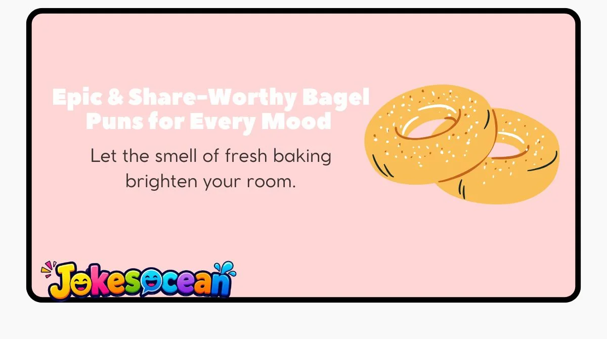 Epic & Share-Worthy Bagel Puns for Every Mood 