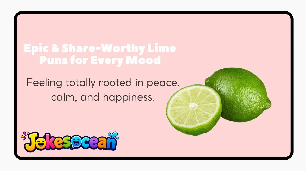 Epic & Share-Worthy Lime Puns for Every Mood