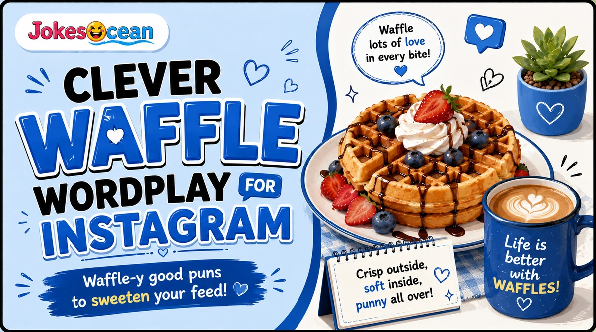 clever-waffle-wordplay-for-instagram Clever Waffle Wordplay for Instagram