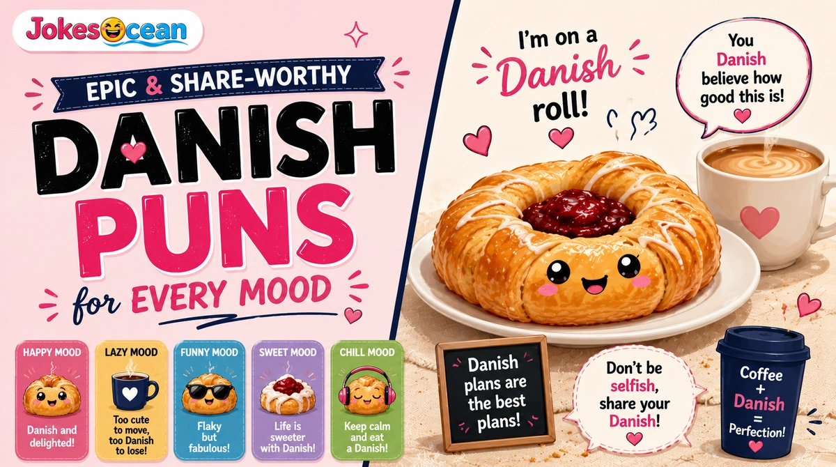 Epic & Share-Worthy Danish Puns for Every Mood