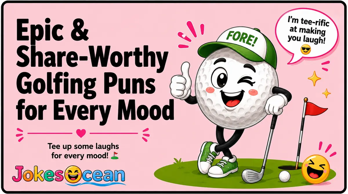 Epic & Share-Worthy Golfing Puns for Every Mood