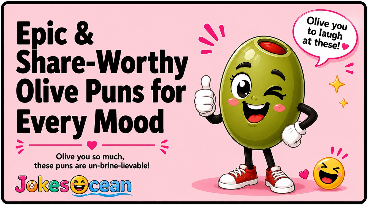 Epic & Share-Worthy Olive Puns for Every Mood