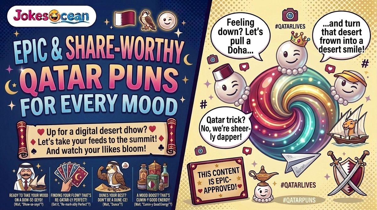 epic-and-share-worthy-qatar-puns-for-every-mood Epic & Share-Worthy Qatar Puns for Every Mood