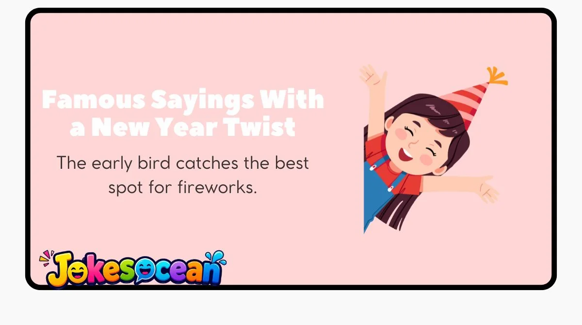 Famous Sayings With a New Year Twist