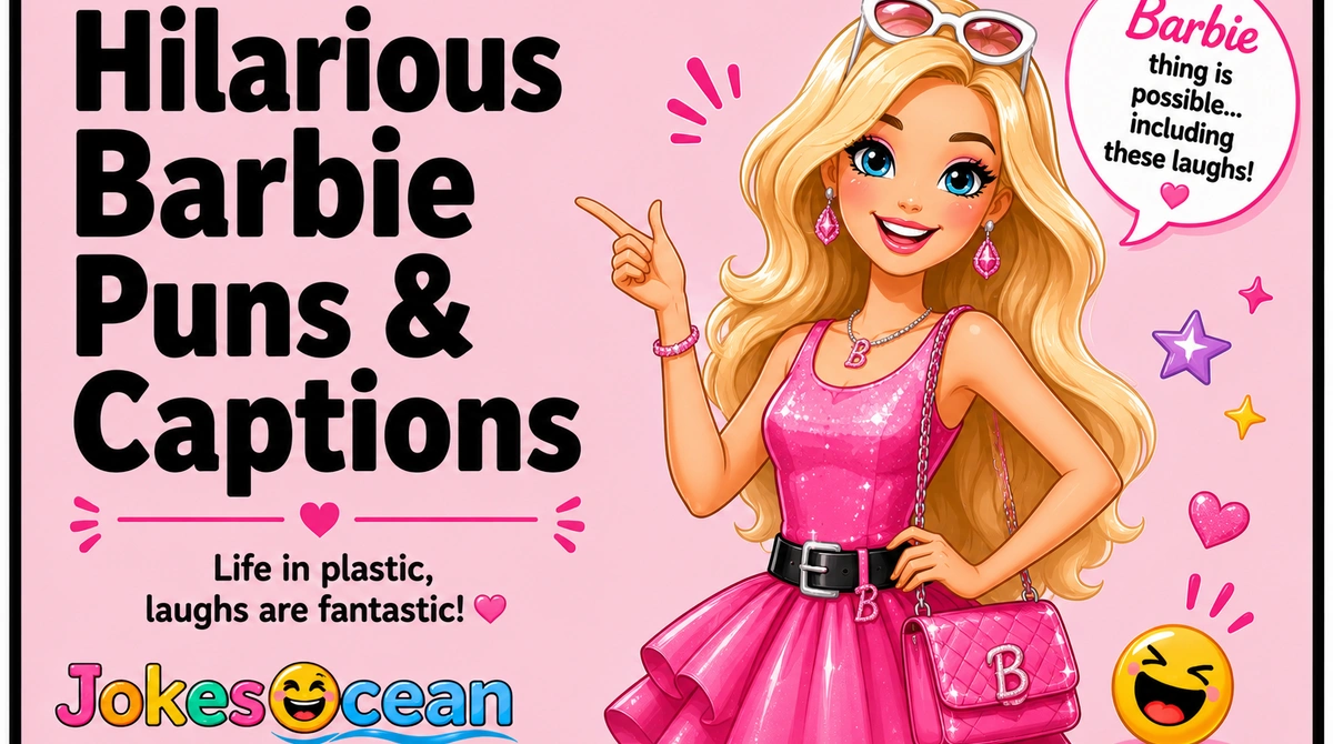 Hilarious Barbie Puns & Captions