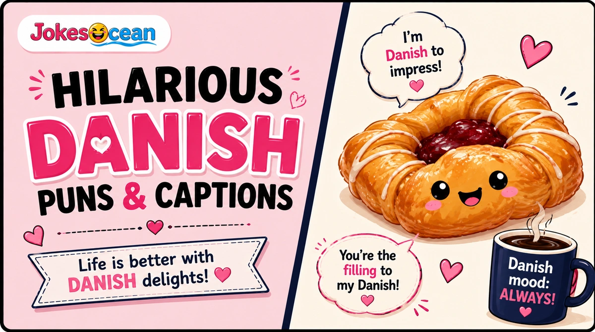 Hilarious Danish Puns & Captions