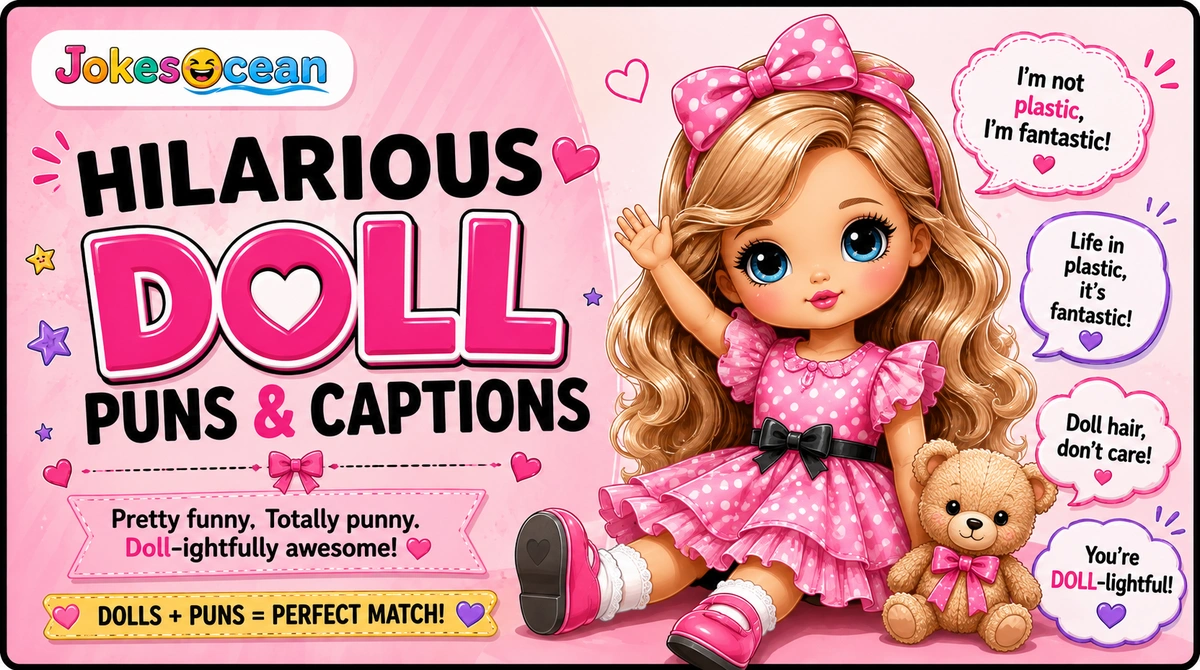 Hilarious Doll Puns & Captions
