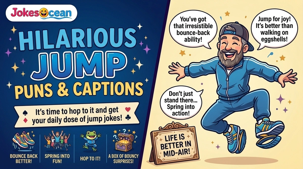 hilarious-jump-puns-and-captions Hilarious Jump Puns & Captions