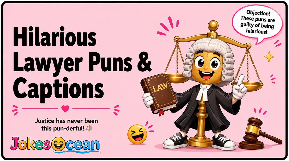 Hilarious Lawyer Puns and Captions