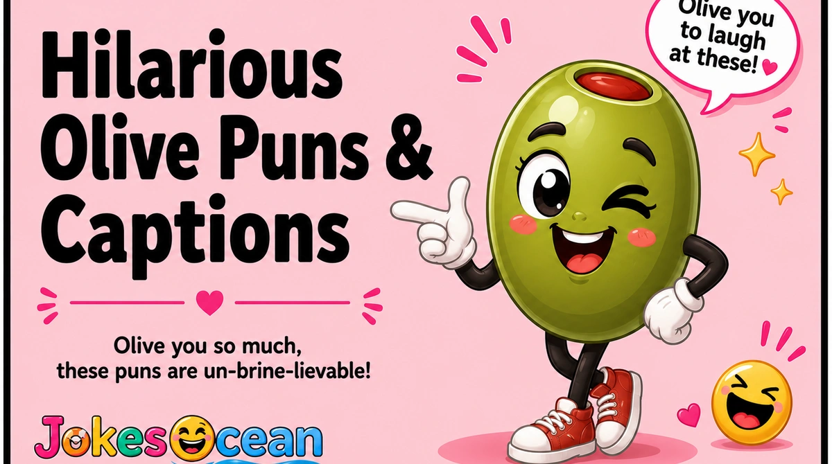 Hilarious Olive Puns & Captions