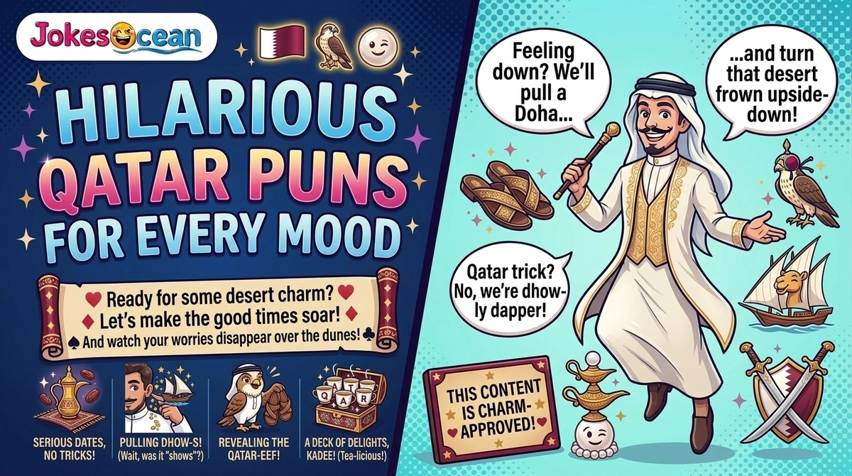 hilarious-qatar-puns-and-captions Hilarious Qatar Puns & Captions