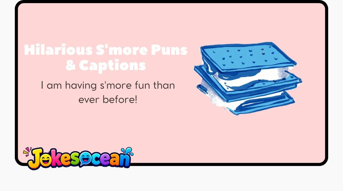 Hilarious S'more Puns & Captions