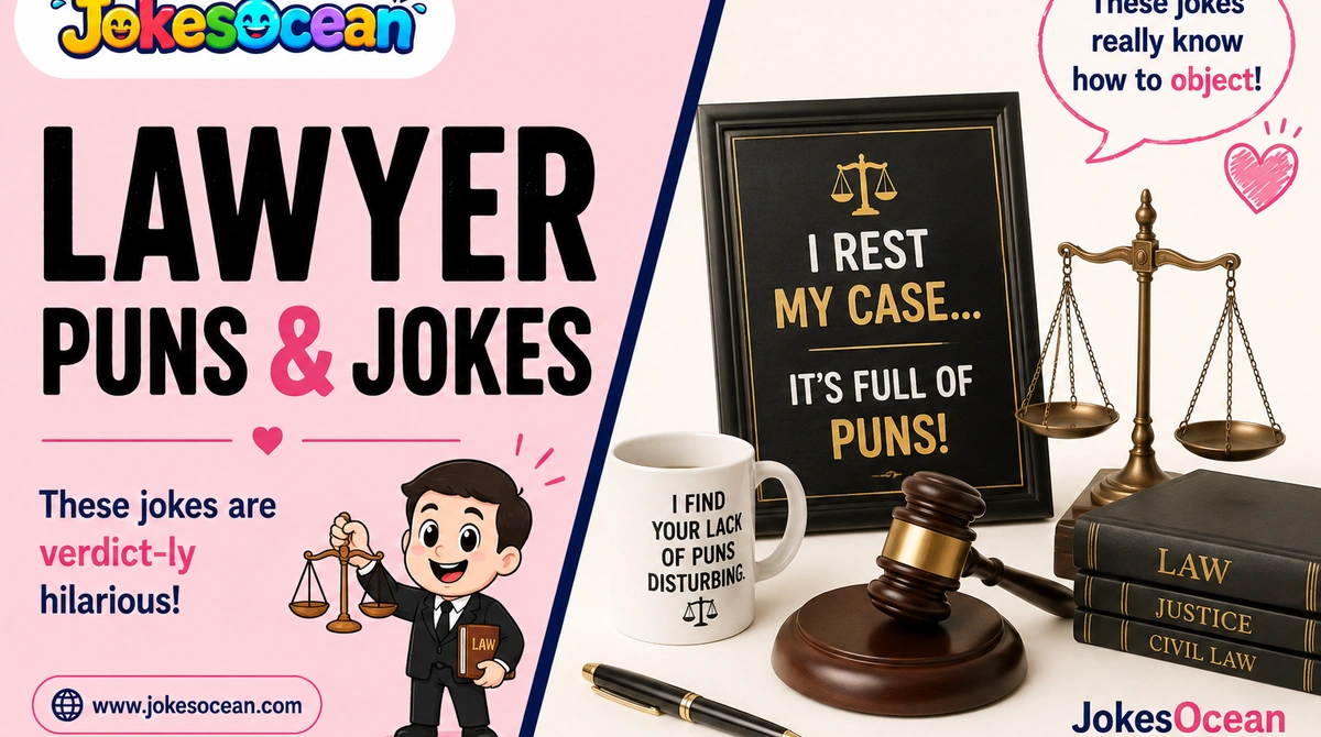Lawyer Puns, Jokes