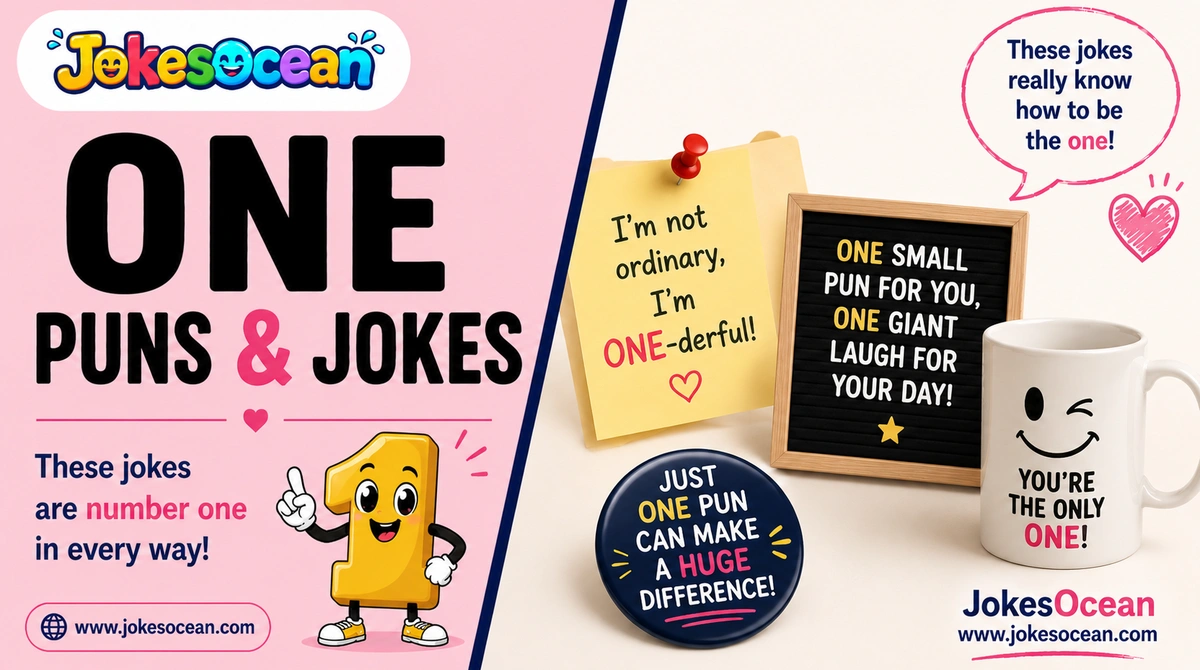 One Puns & Jokes