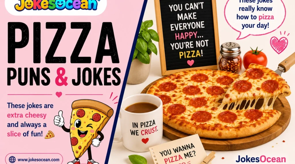 Pizza Puns, Jokes