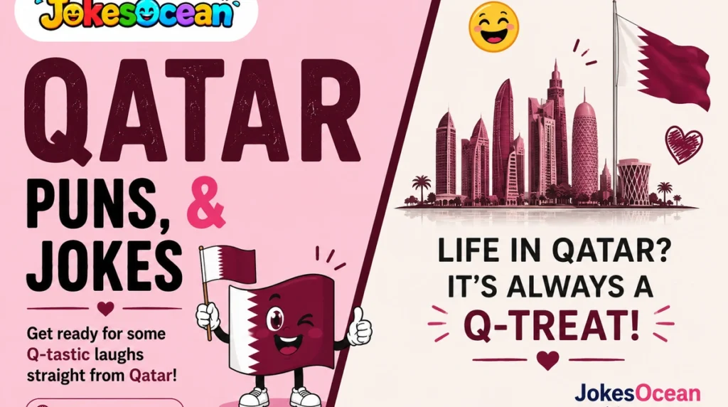 Qatar Puns, Jokes