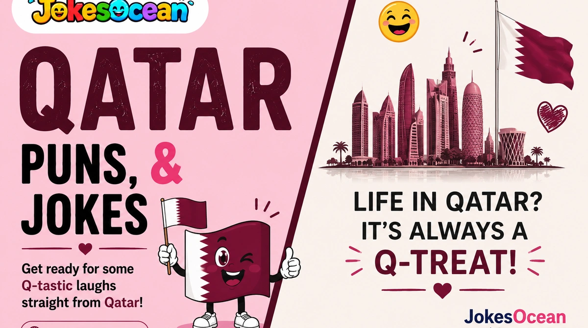 Qatar Puns, Jokes