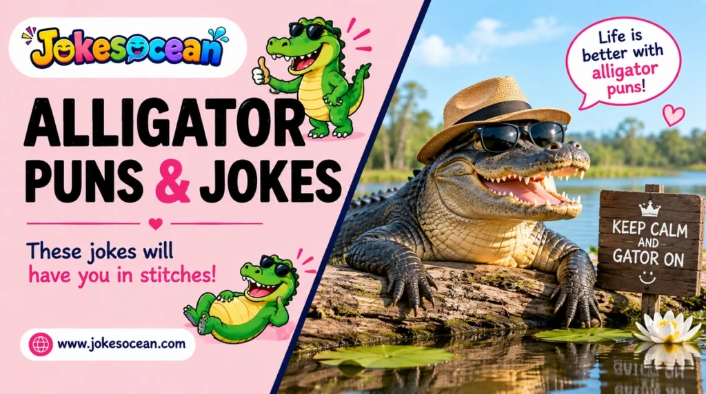 Alligator Puns & Jokes
