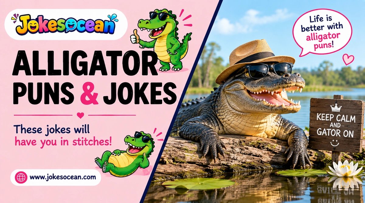 Alligator Puns & Jokes