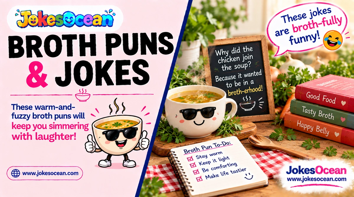 Broth Puns, Jokes