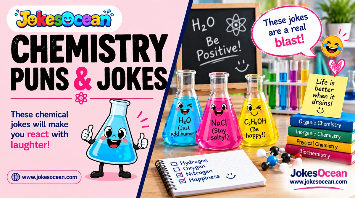 Chemistry Puns, Jokes
