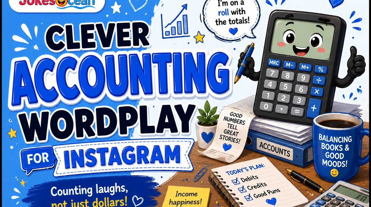 Clever Accounting Wordplay for Instagram