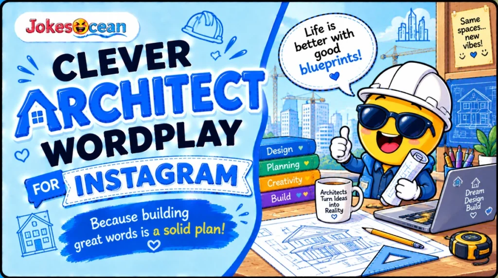 Clever Architect Wordplay for Instagram