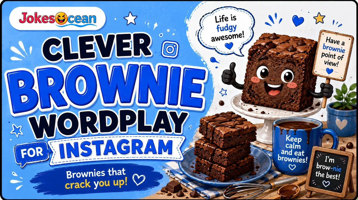 clever-brownie-wordplay-for-instagram Clever Brownie Wordplay for Instagram