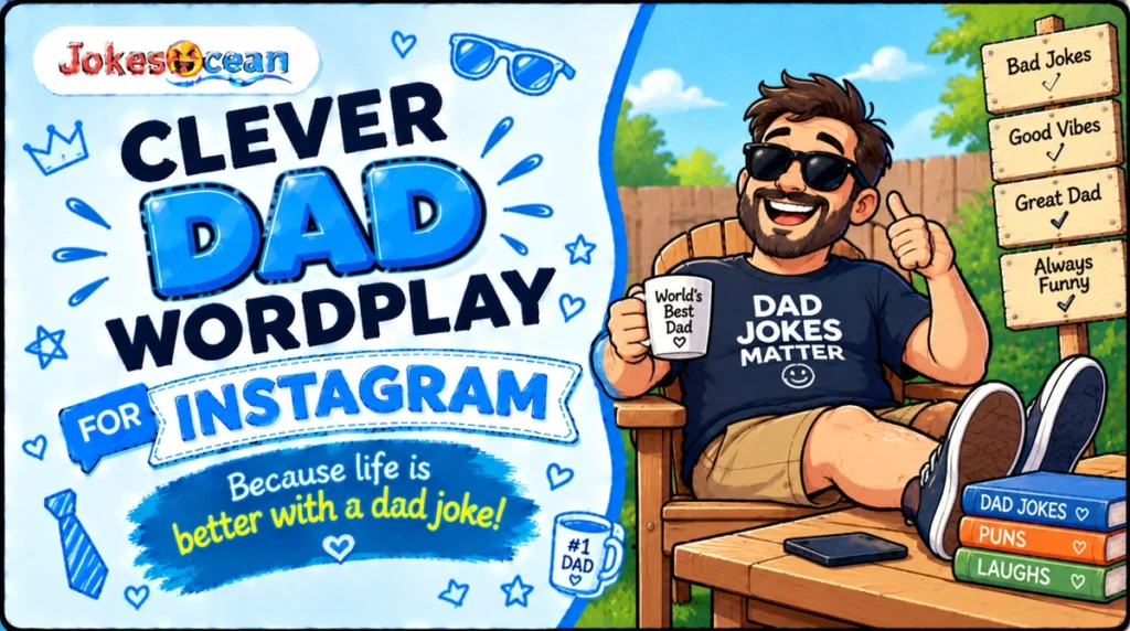 Clever Dad Wordplay for Instagram