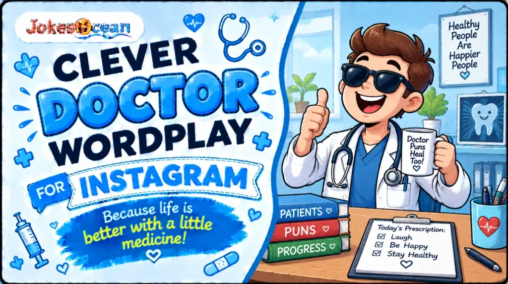 Clever Doctor Wordplay for Instagram
