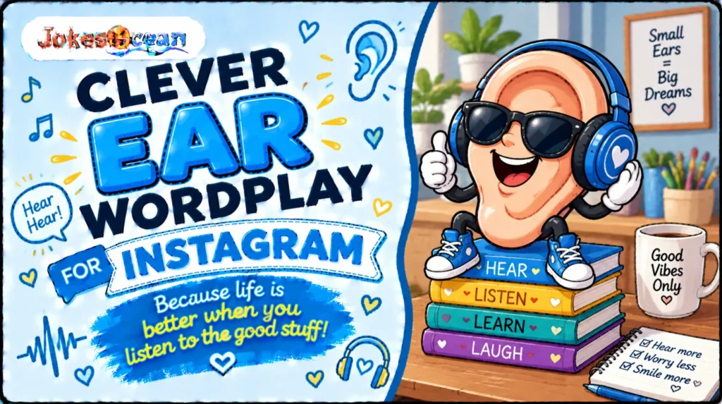 Clever Ear Wordplay for Instagram