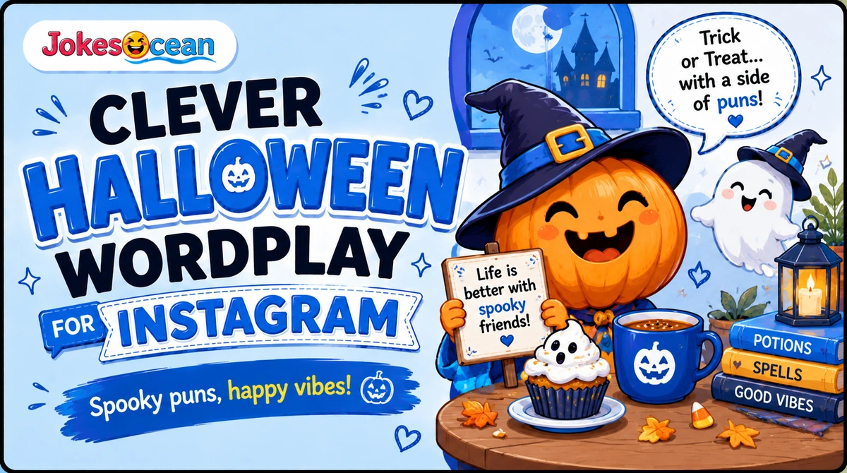 Clever Halloween Wordplay for Instagram