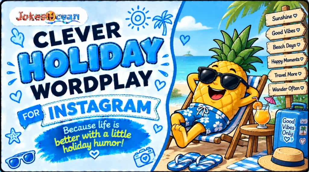Clever Holiday Wordplay for Instagram