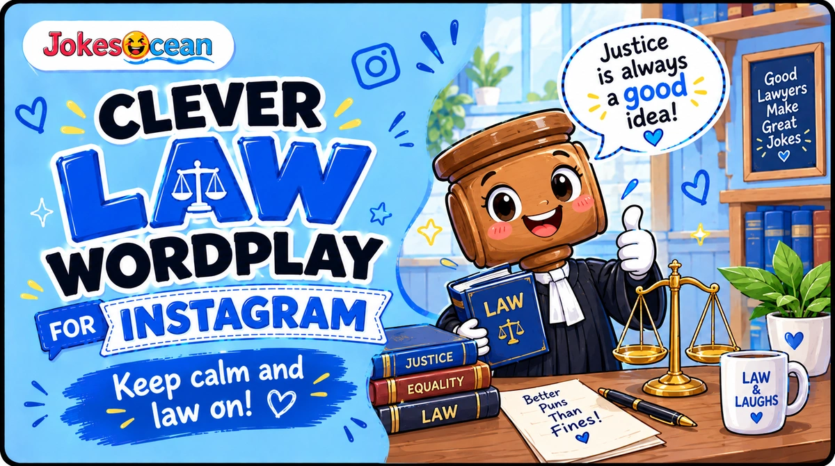 Clever Law Wordplay for Instagram
