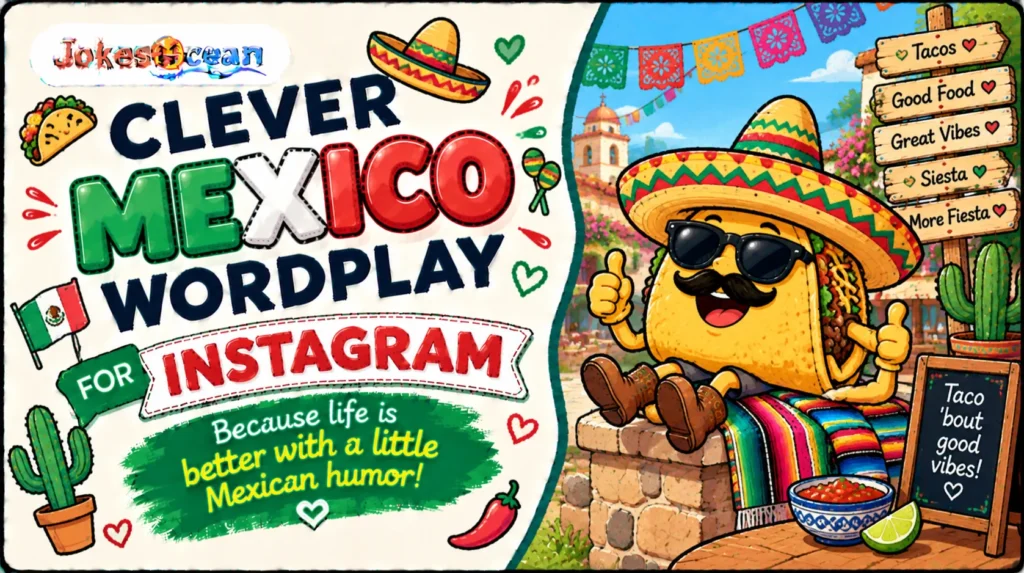Clever Mexico Wordplay for Instagram