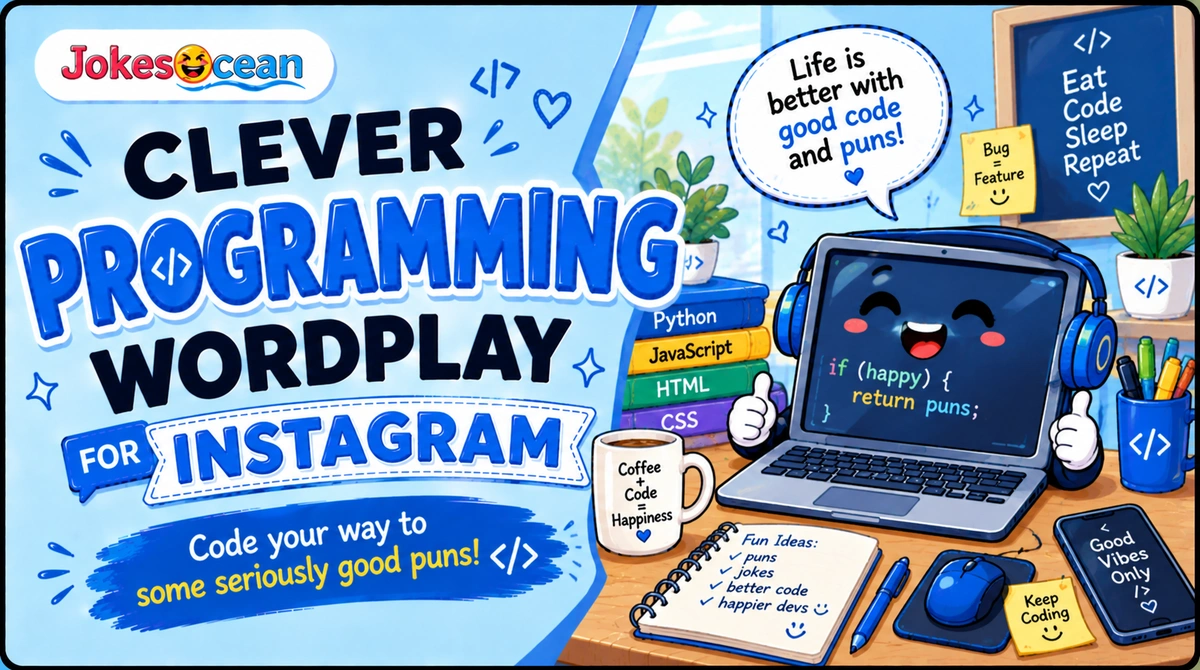 Clever Programming Wordplay for Instagram