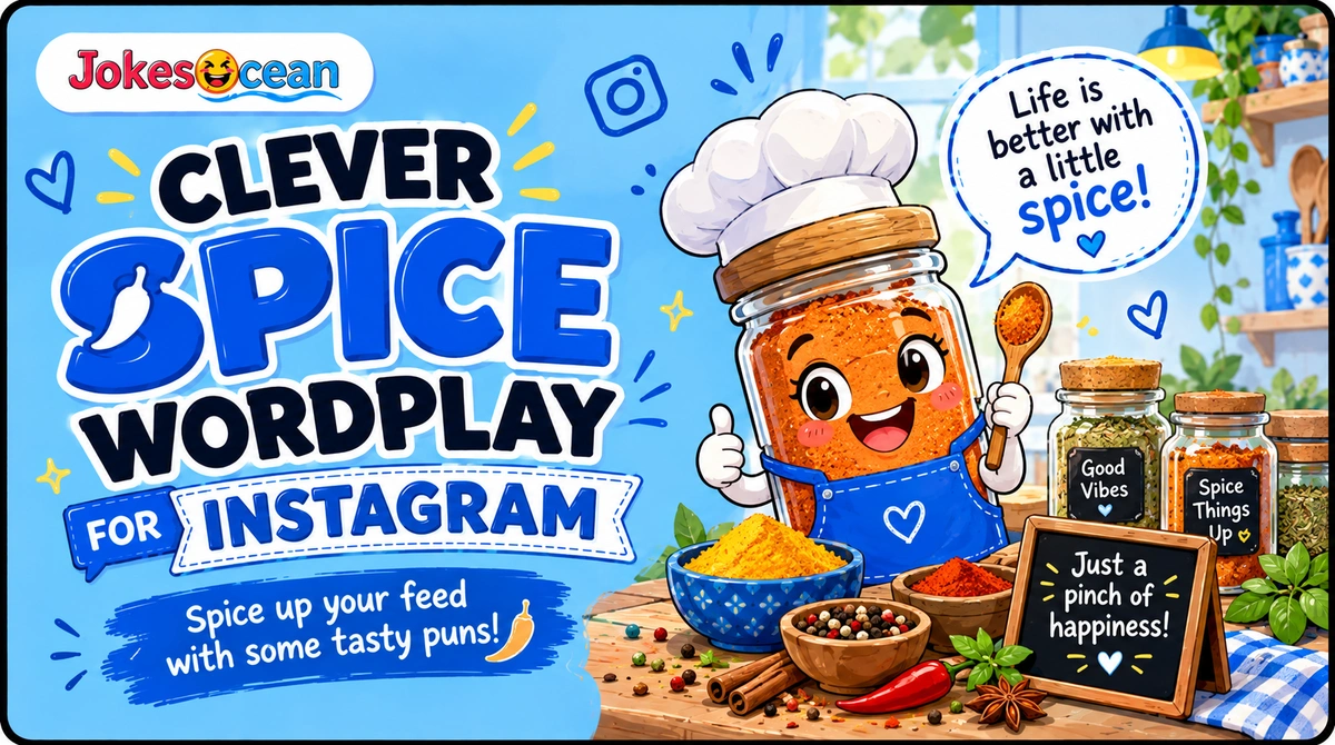 Clever Spice Wordplay for Instagram