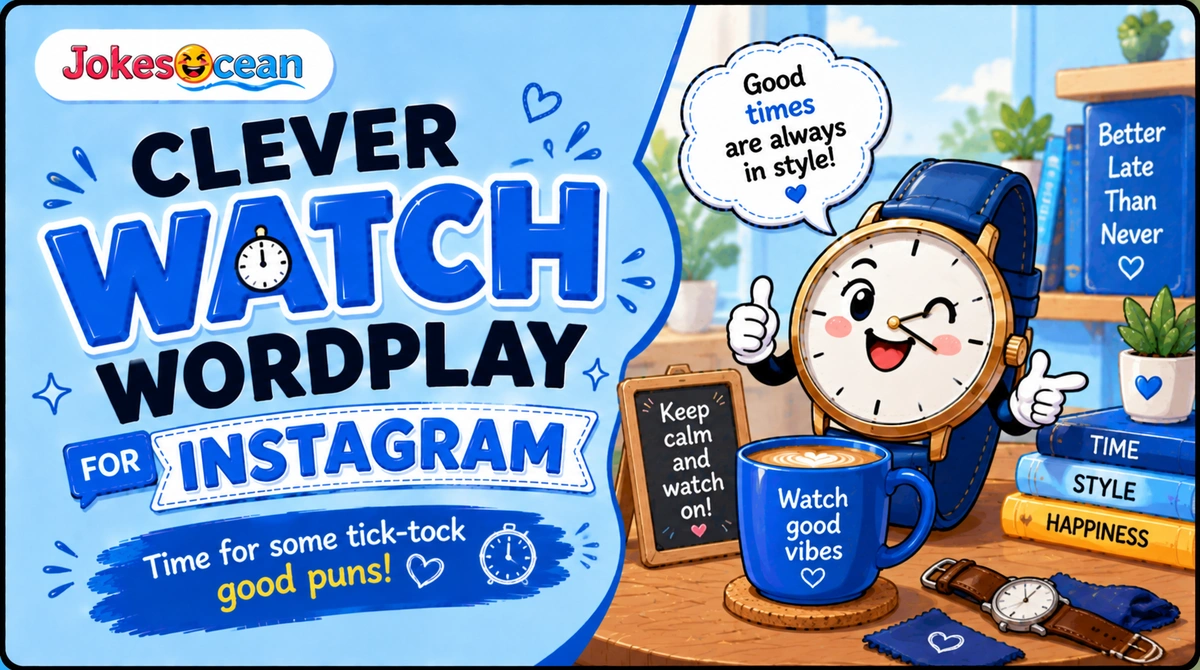 Clever Watch Wordplay for Instagram