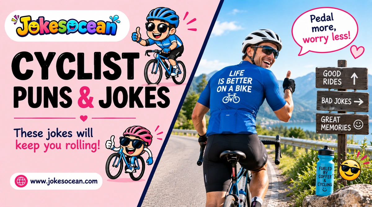 Cyclist Puns & Jokes