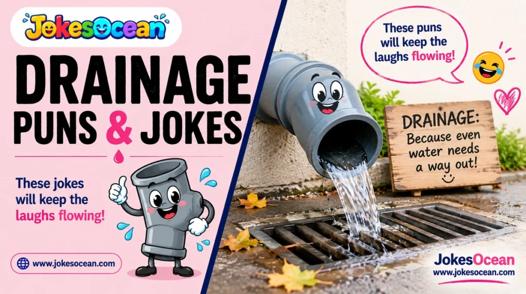 Drainage Puns, Jokes