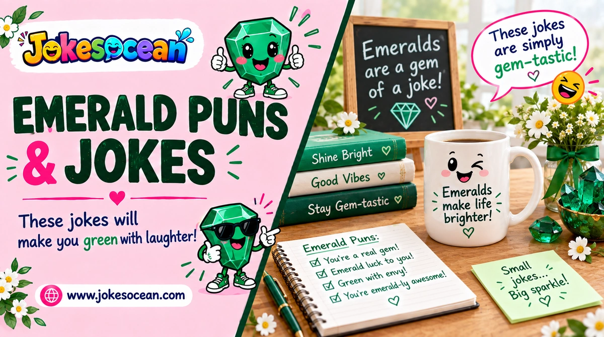 Emerald Puns & Jokes