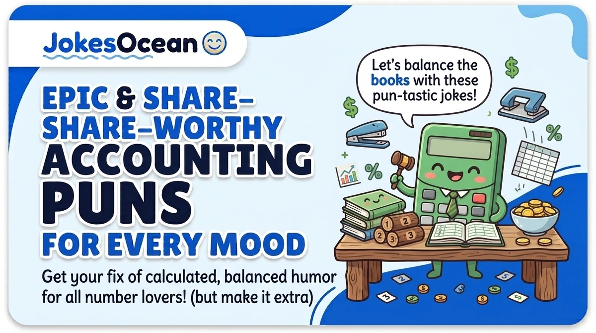 Epic & Share-Worthy Accounting Puns for Every Mood