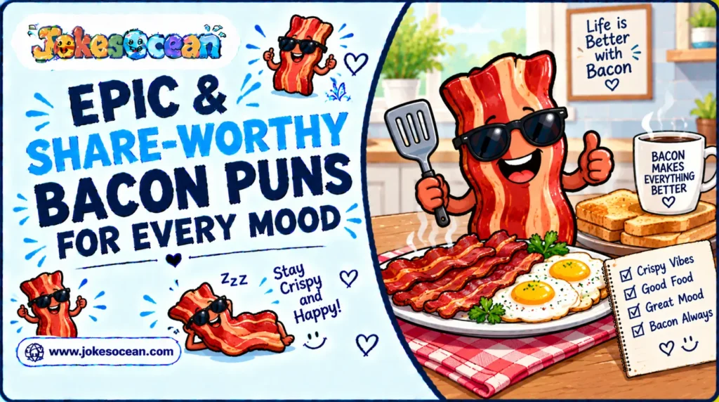 Epic & Share-Worthy Bacon Puns for Every Mood