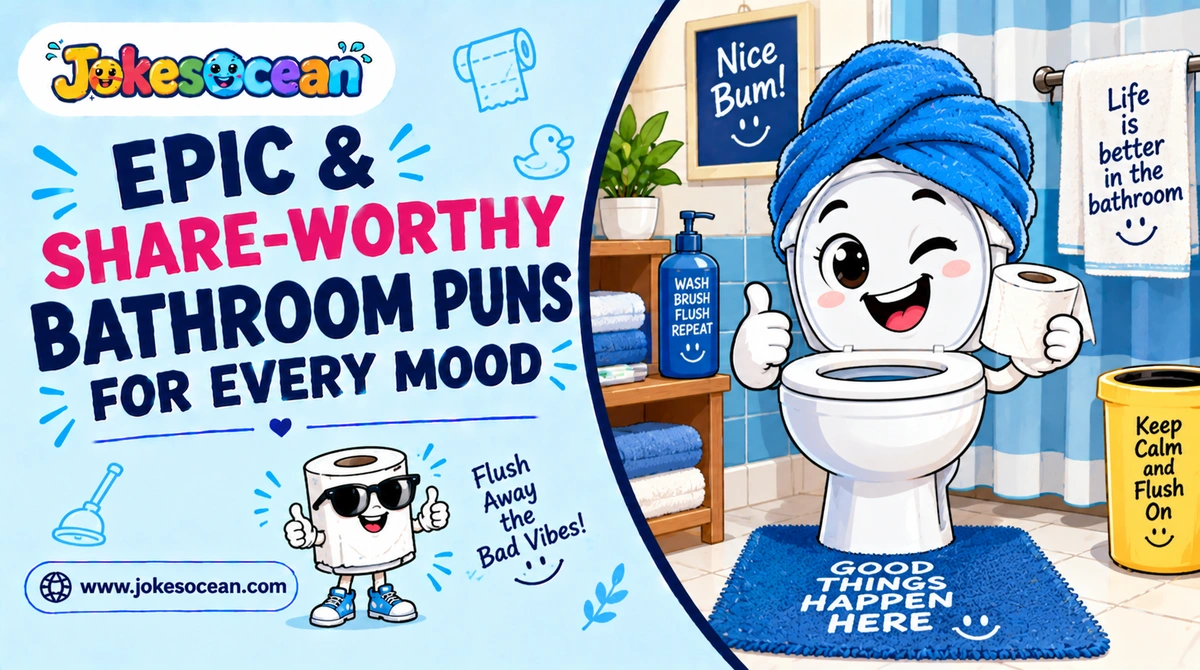 epic-and-share-worthy-bathroom-puns-for-every-mood Epic & Share-Worthy Bathroom Puns for Every Mood