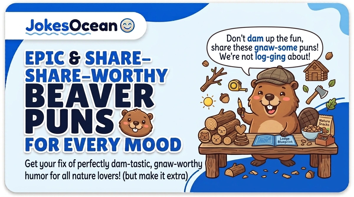 Epic & Share-Worthy Beaver Puns for Every Mood