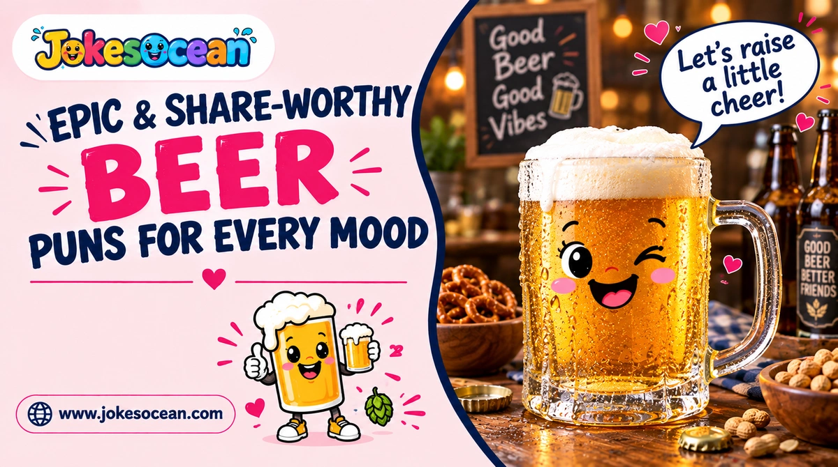 Epic & Share-Worthy Beer Puns for Every Mood
