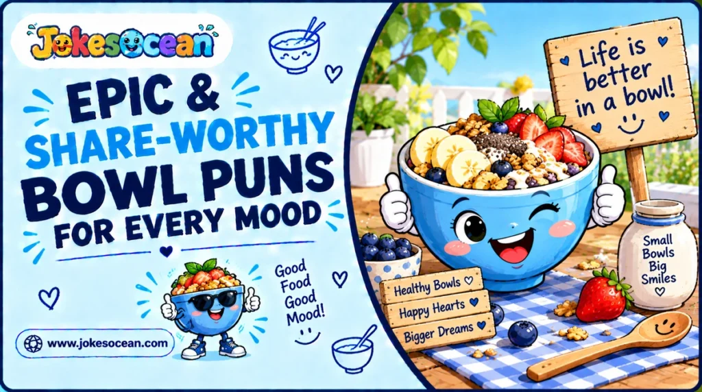 Epic & Share-Worthy Bowl Puns for Every Mood