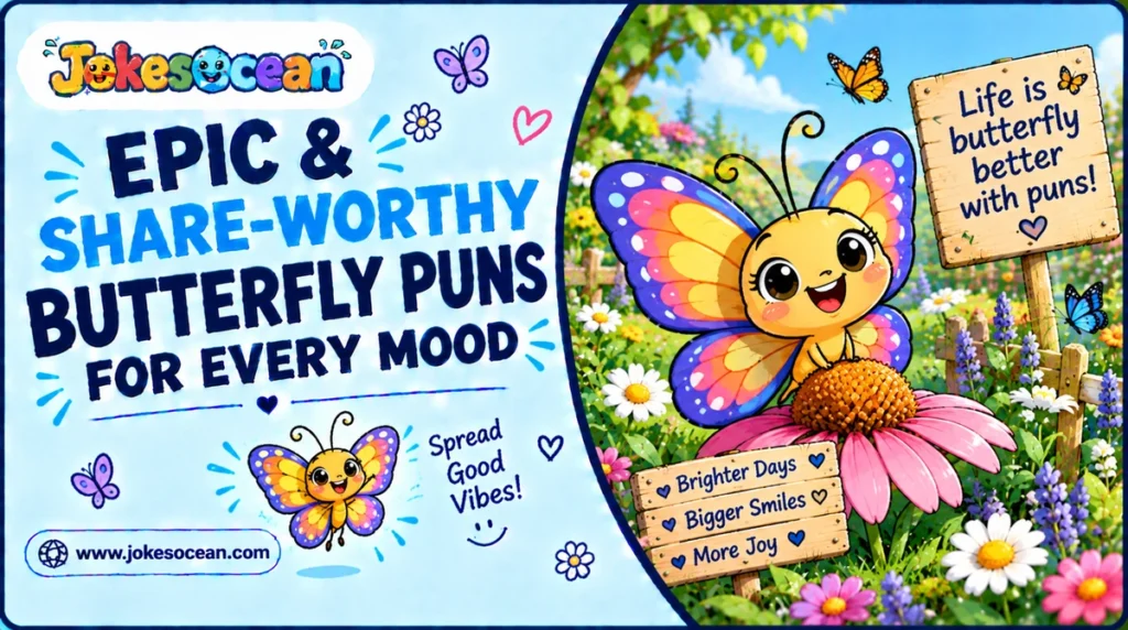 Epic & Share-Worthy Butterfly Puns for Every Mood