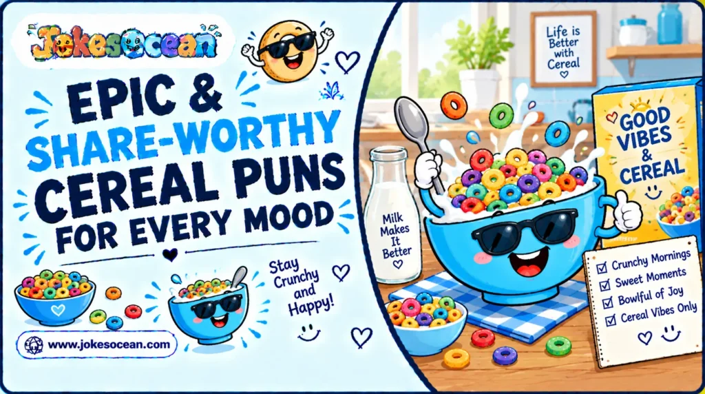 Epic & Share-Worthy Cereal Puns for Every Mood